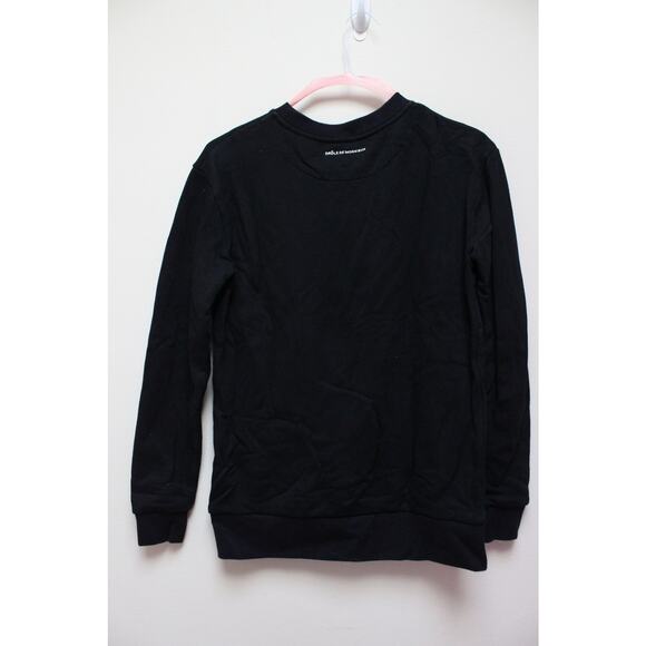 Drole de Monsieur Black 'Not From Paris Madame' Sweatshirt Sweater Size Small - Picture 4 of 6